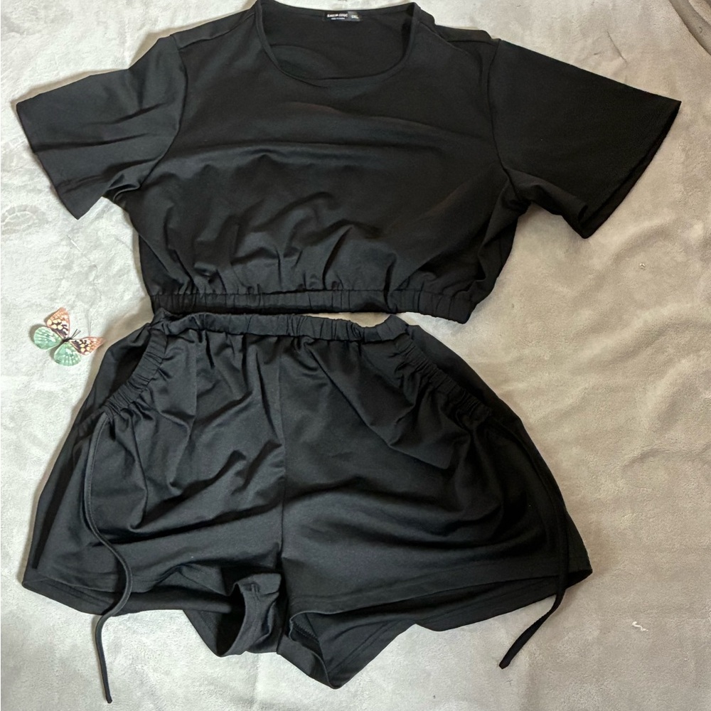 Black Two-Piece Set